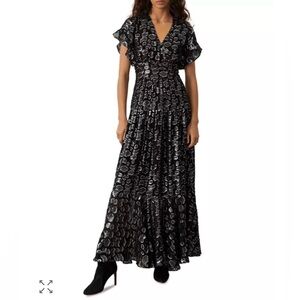 ba&sh Gemma Patterned Maxi Dress